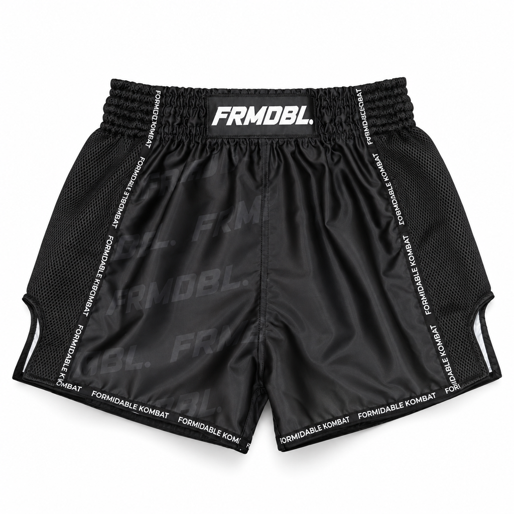 01BLK COMBATIVE SHORTS