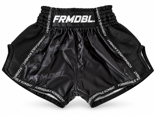 Kids 01BLK COMBATIVE SHORTS