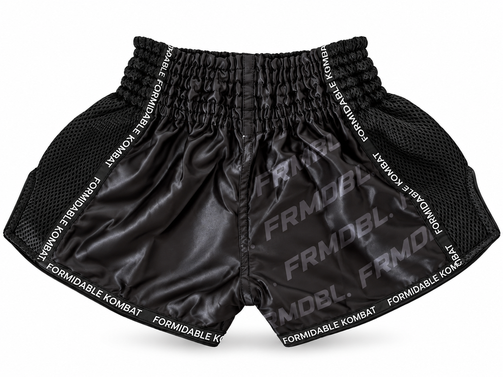 Kids 01BLK COMBATIVE SHORTS