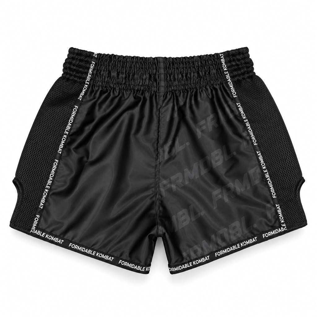 01BLK COMBATIVE SHORTS